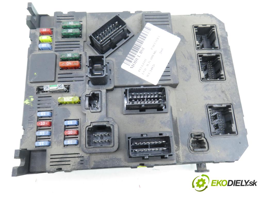 PEUGEOT PARTNER Combispace (5F) KOMBIVAN 2005 51,00 1.9 D - WJY (DW8B) 1868,00 MODUL BSI 9653667580 ; S118085320