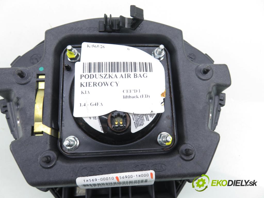 KIA CEE'D liftback (ED) HB 2008 80,00 1.4 16V 109 - G4FA 1396,00 AirBag air BAG volantu 569001H000