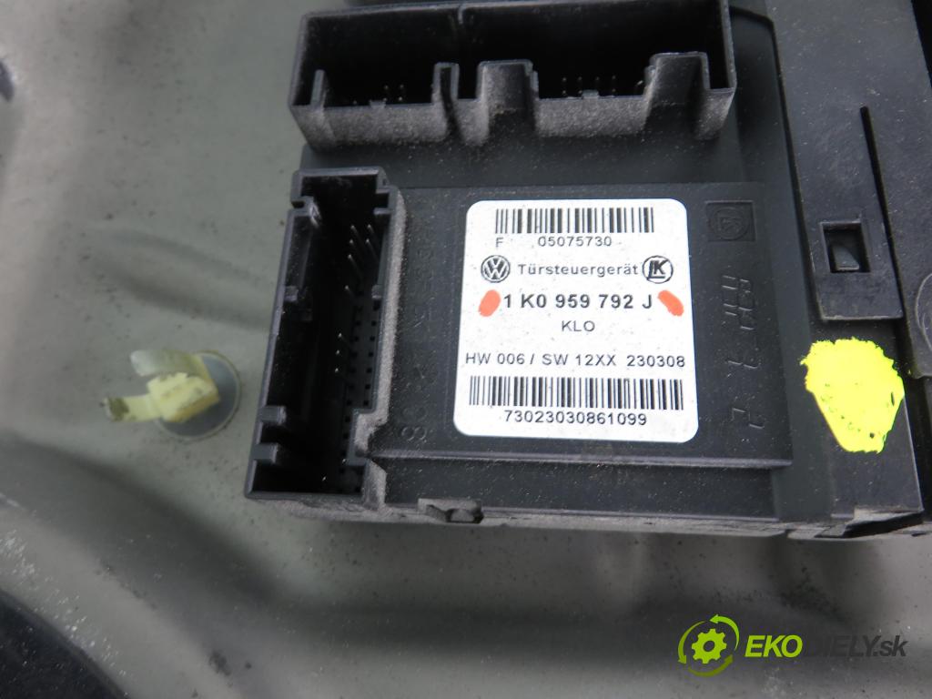 SKODA OCTAVIA II (1Z3) LIFTBACK 2008 77,00 1.9 TDI - BXE 1896,00 Mechanizmus okien 1T0959702D ; 1K0959792J