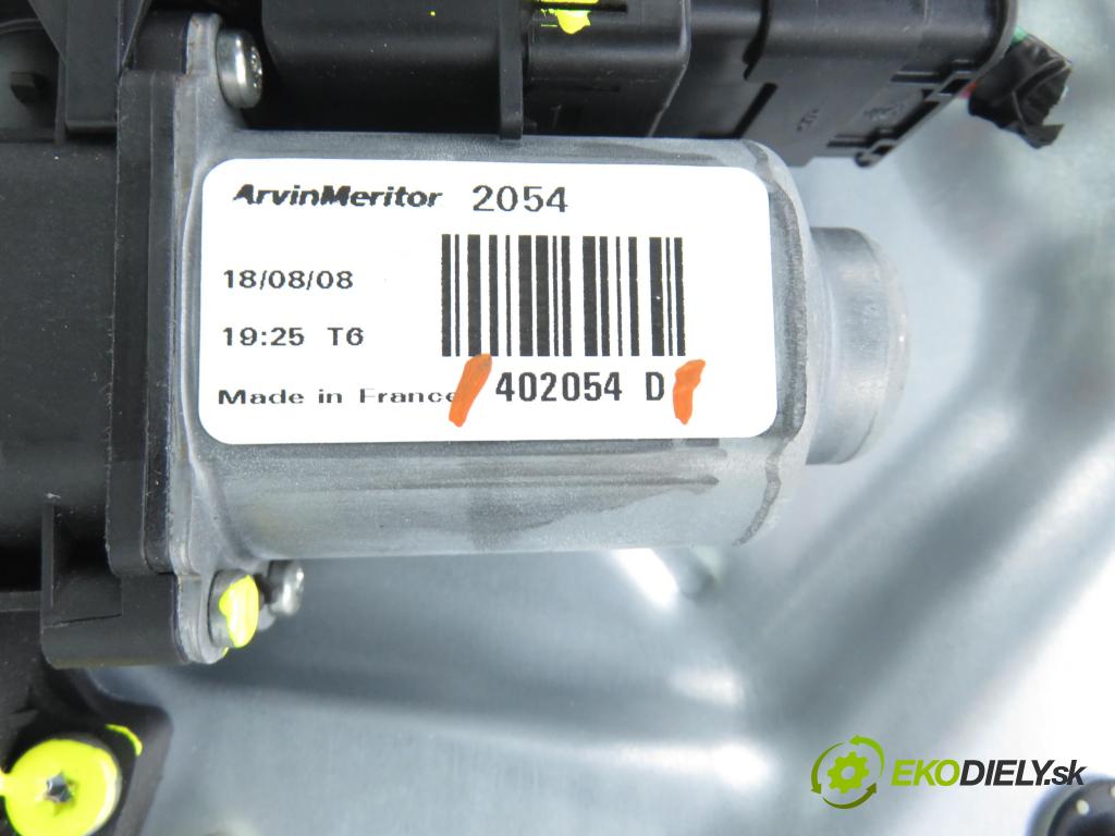 KIA CEE'D liftback (ED) HB 2008 80,00 1.4 16V 109 - G4FA 1396,00 Mechanizmus okien 824801H070 ; 402054D