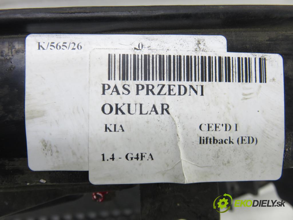 KIA CEE'D liftback (ED) HB 2008 80,00 1.4 16V 109 - G4FA 1396,00 Držiak predný 641011H000