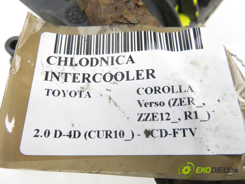 TOYOTA COROLLA Verso (ZER_, ZZE12_, R1_) VAN 2004 85,00 2.0 D-4D (CUR10_) - 1CD-FTV 1995,00 chladič intercooler 873067D