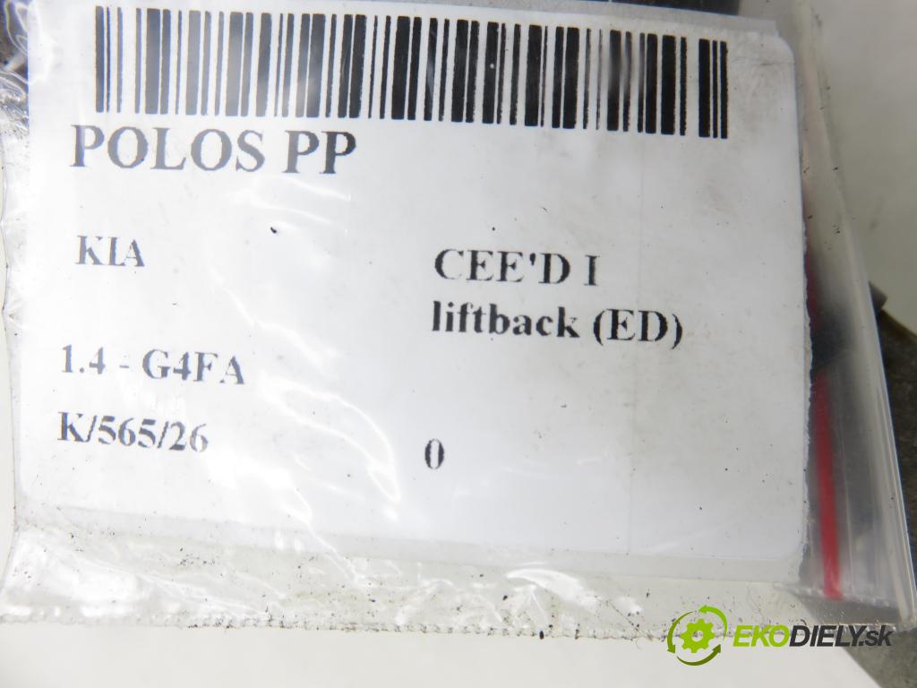 KIA CEE'D liftback (ED) HB 2008 80,00 1.4 16V 109 - G4FA 1396,00 Poloos PP