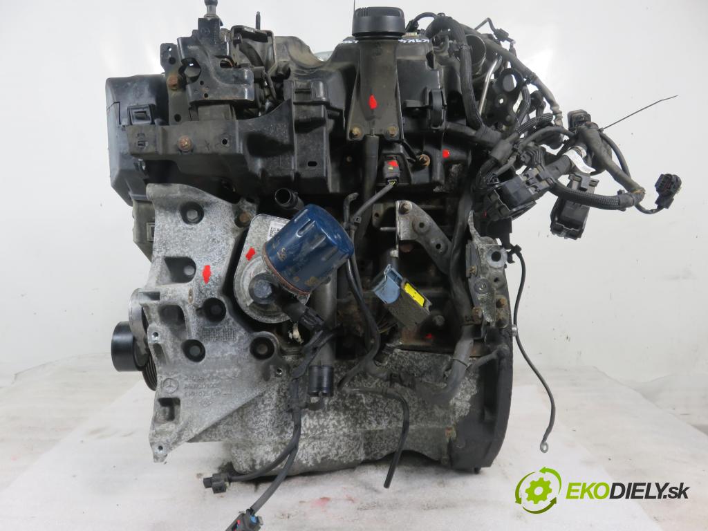 MERCEDES-BENZ KLASA A (W176) HB 2017 66,00 A 160 CDI / d (176.011) 90 - OM 607.951 1461,00 Motor DIESEL K9K461 ; OM607951