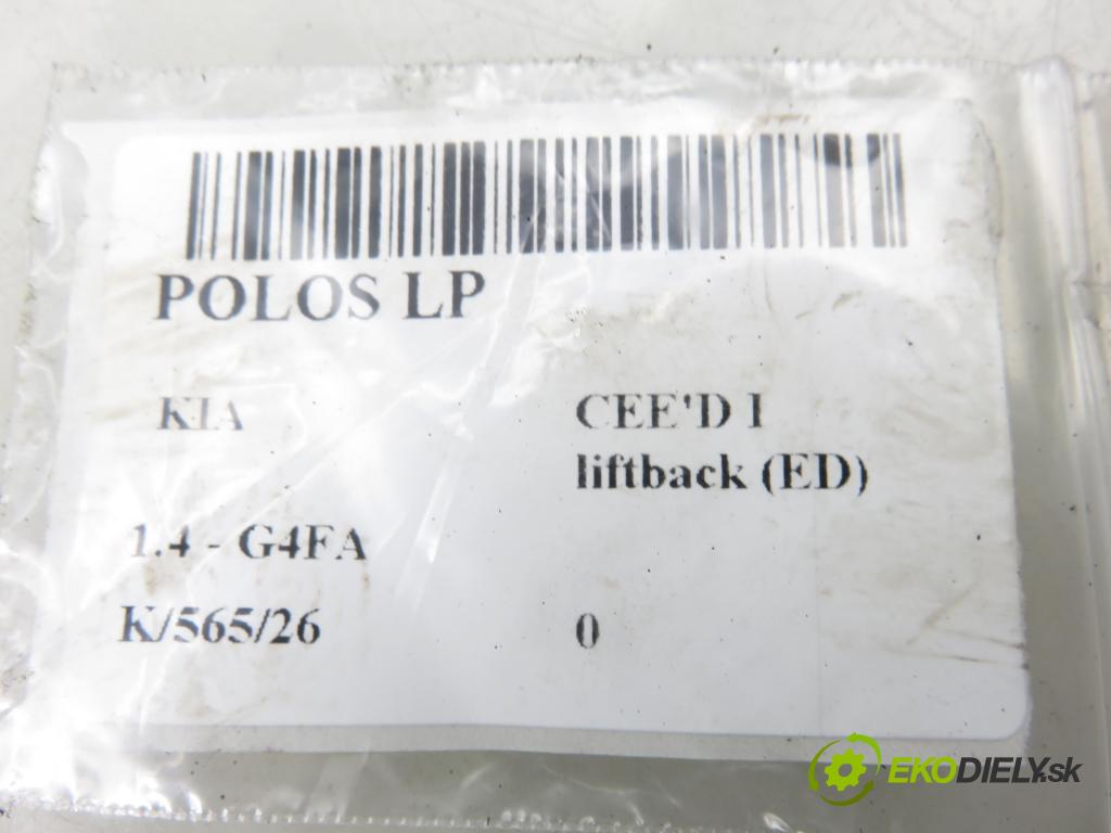 KIA CEE'D liftback (ED) HB 2008 80,00 1.4 16V 109 - G4FA 1396,00 Poloos LP