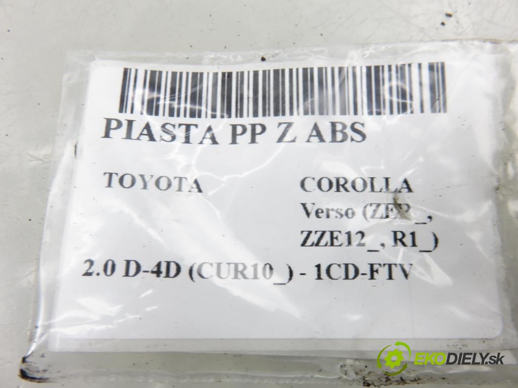 TOYOTA COROLLA Verso (ZER_, ZZE12_, R1_) VAN 2004 85,00 2.0 D-4D (CUR10_) - 1CD-FTV 1995,00 náboj PP ABS