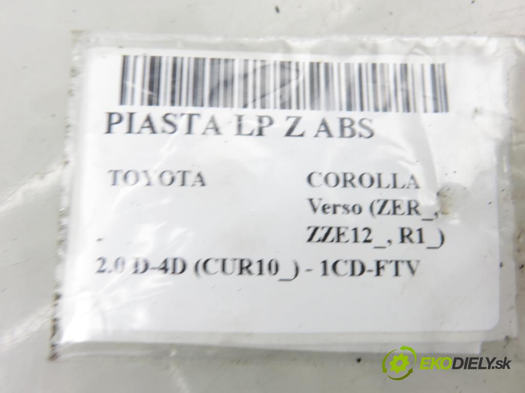 TOYOTA COROLLA Verso (ZER_, ZZE12_, R1_) VAN 2004 85,00 2.0 D-4D (CUR10_) - 1CD-FTV 1995,00 náboj LP ABS