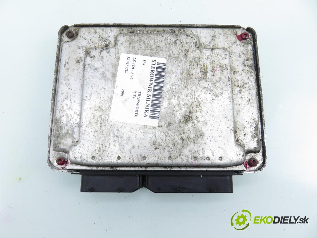 VW TRANSPORTER IV Autobus (70XB, 70XC, 7DB, 7DW, 7DK) BUS 2001 75,00 2.5 TDI - AYC 2461,00 Riadiaca jednotka Motor 074906018AL ; 0281010459