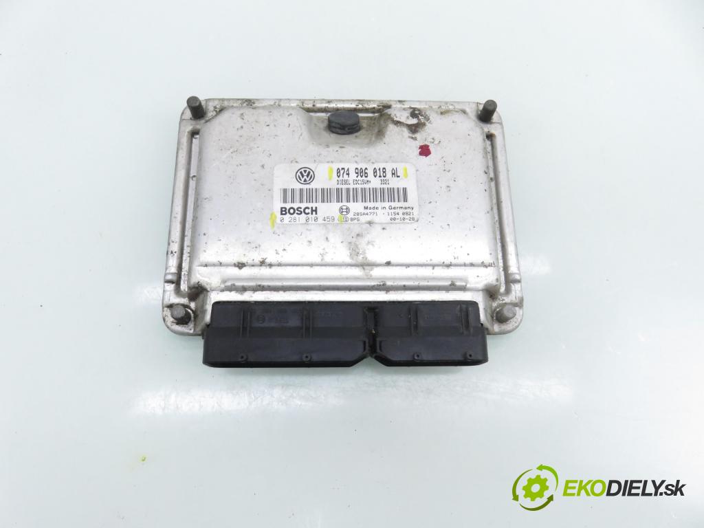VW TRANSPORTER IV Autobus (70XB, 70XC, 7DB, 7DW, 7DK) BUS 2001 75,00 2.5 TDI - AYC 2461,00 Riadiaca jednotka Motor 074906018AL ; 0281010459