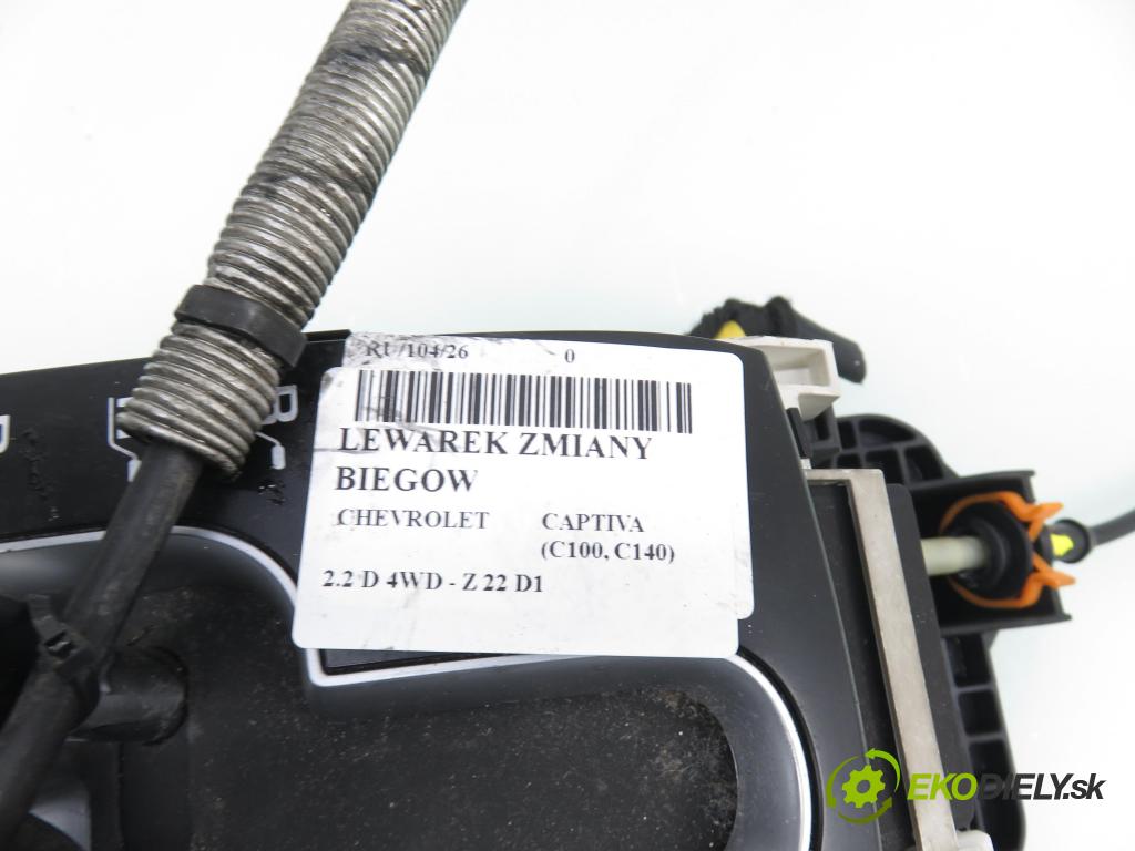 CHEVROLET CAPTIVA (C100, C140) SUV 2011 135,00 2.2 D 4WD 184 - Z 22 D1 2231,00 ZVEDÁK: