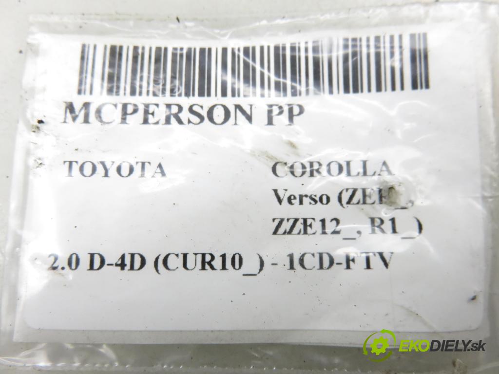 TOYOTA COROLLA Verso (ZER_, ZZE12_, R1_) VAN 2004 85,00 2.0 D-4D (CUR10_) - 1CD-FTV 1995,00 MCPERSON PP