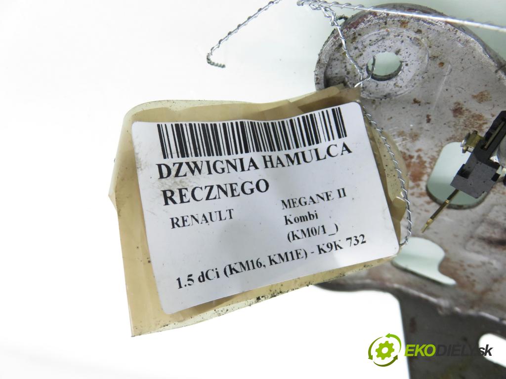 RENAULT MEGANE II Kombi (KM0/1_) KOMBI 2006 78,00 1.5 dCi 106 - K9K 732 1461,00 PÁKA: brzdy MANUÁLNY: 8200540725A