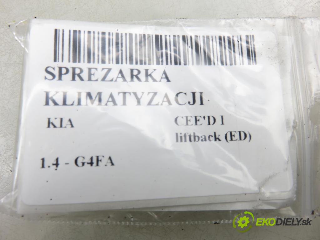 KIA CEE'D liftback (ED) HB 2008 80,00 1.4 16V 109 - G4FA 1396,00 KOMPRESOR: klimatizácie F500AN6AA07 (Kompresor klimatizácie)