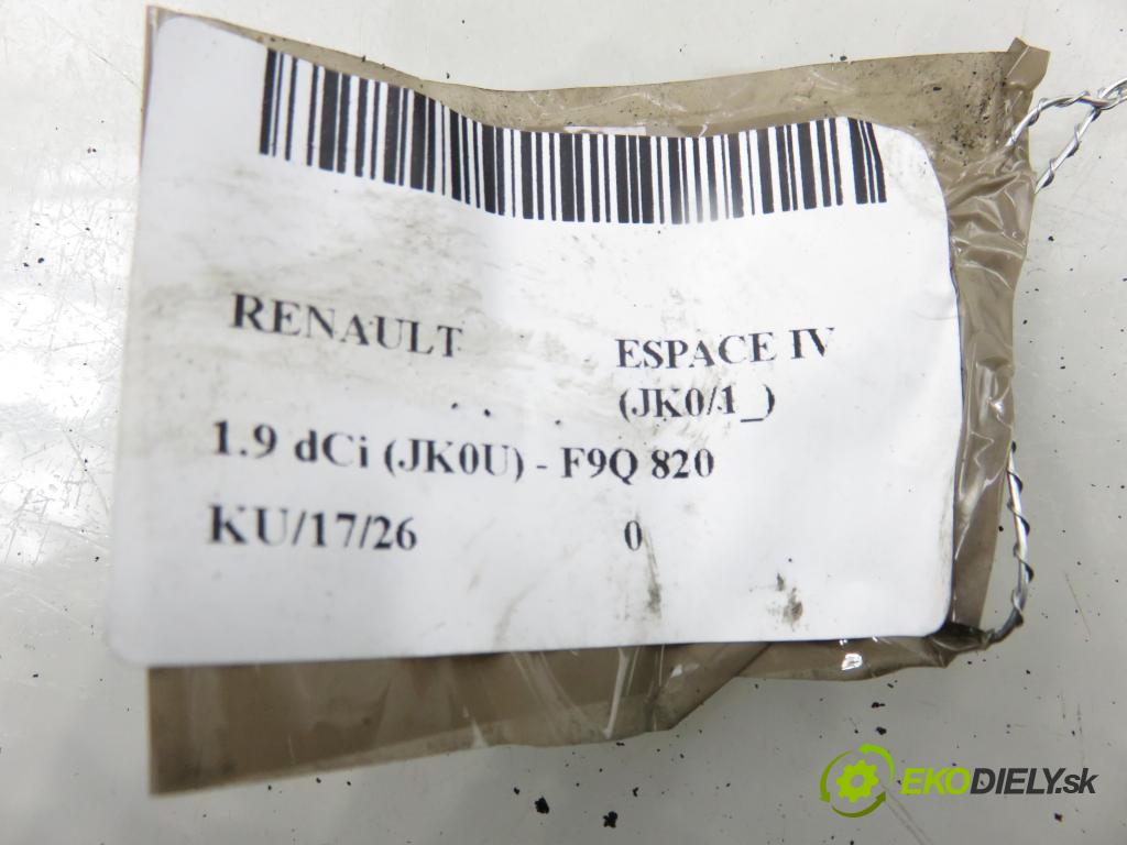 RENAULT ESPACE IV (JK0/1_) VAN 2005 85,00 1.9 dCi 116 - F9Q 820 1870,00 rezistor / reostat kúrenia 52492365