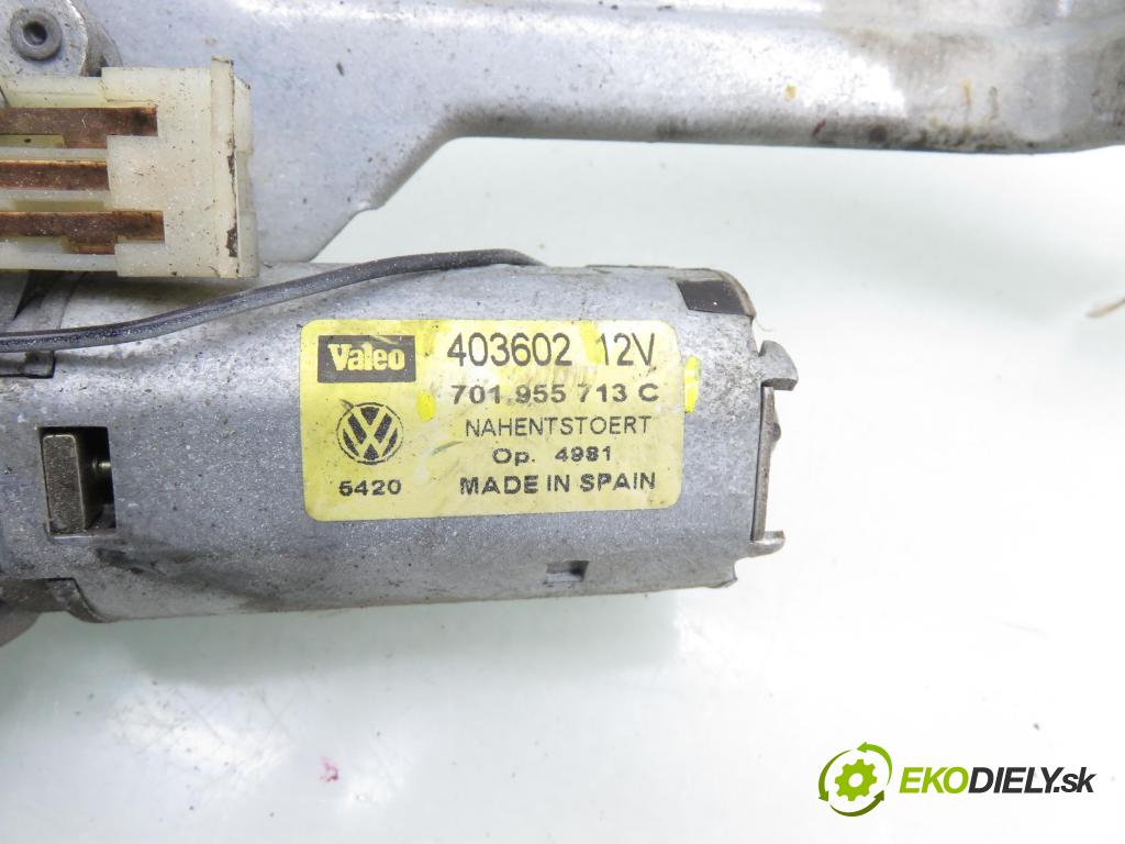 VW TRANSPORTER IV Autobus (70XB, 70XC, 7DB, 7DW, 7DK) BUS 2001 75,00 2.5 TDI - AYC 2461,00 Motorček stierače zadné 701955718A ; 701955712A ; 701955713C
