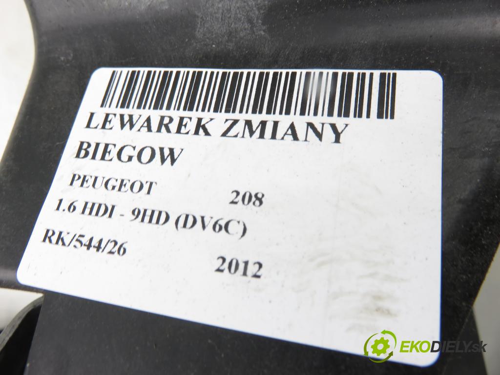 PEUGEOT 208 I (CA_, CC_) HB 2012 84,00 9HD (DV6C) 1560,00 ZVEDÁK: 9800224380A