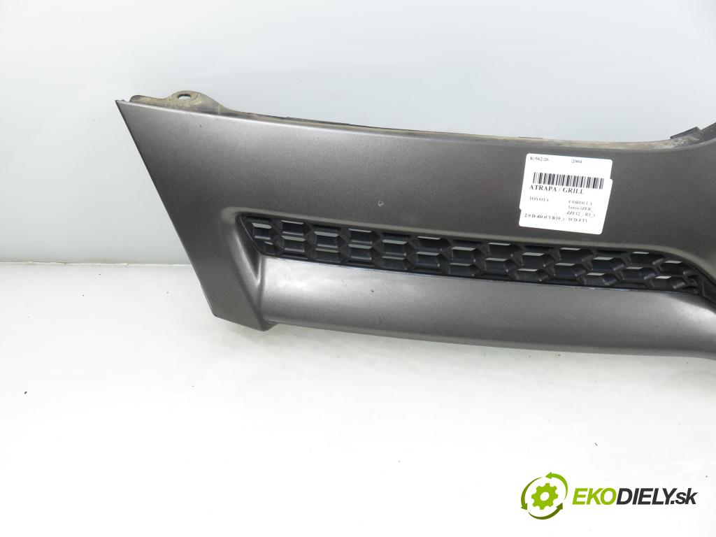 TOYOTA COROLLA Verso (ZER_, ZZE12_, R1_) VAN 2004 85,00 2.0 D-4D (CUR10_) - 1CD-FTV 1995,00 Mriežka / maska 531110F020