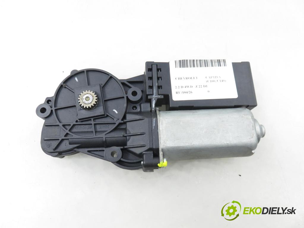 CHEVROLET CAPTIVA (C100, C140) SUV 2011 135,00 2.2 D 4WD 184 - Z 22 D1 2231,00 Motorček strešného okna 50000475D (Motorček ovládania strešného okna)