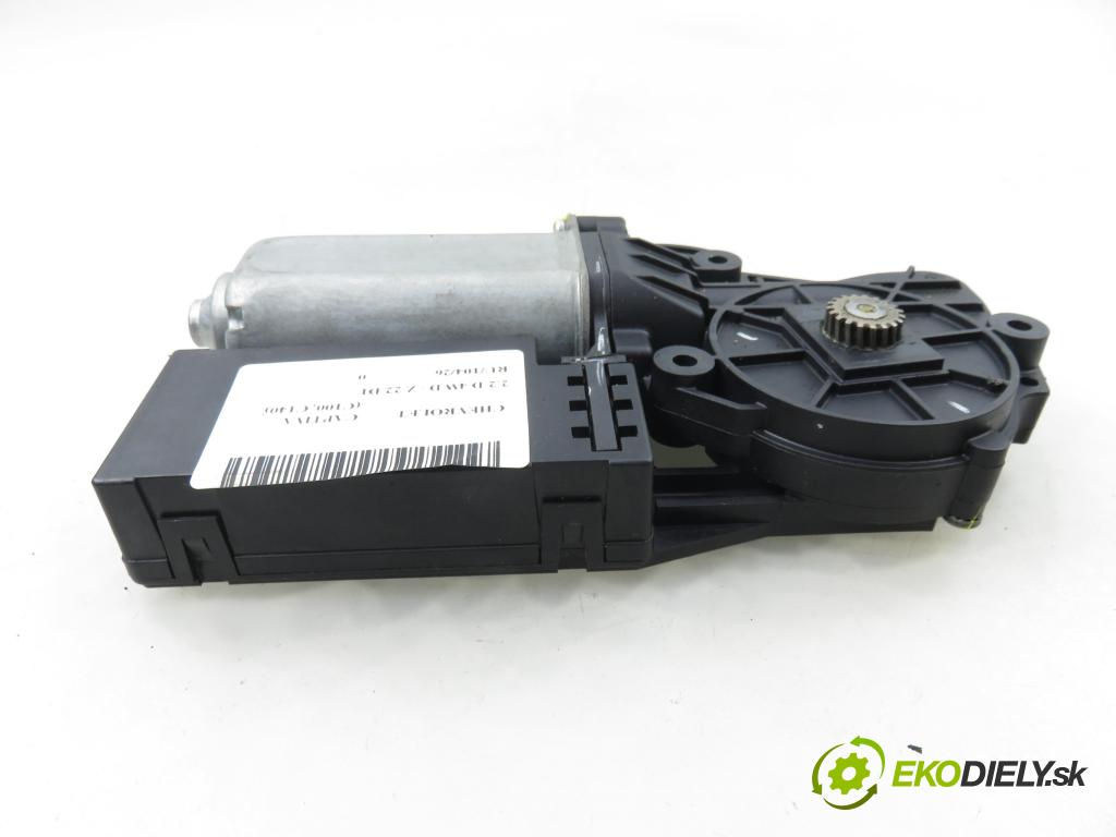 CHEVROLET CAPTIVA (C100, C140) SUV 2011 135,00 2.2 D 4WD 184 - Z 22 D1 2231,00 Motorček strešného okna 50000475D (Motorček ovládania strešného okna)