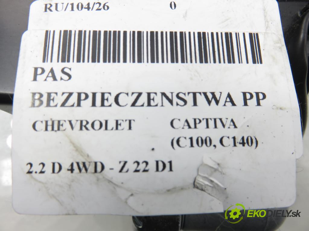 CHEVROLET CAPTIVA (C100, C140) SUV 2011 135,00 2.2 D 4WD 184 - Z 22 D1 2231,00 Držiak bezpečnostný PP 95473466 ; 20919346