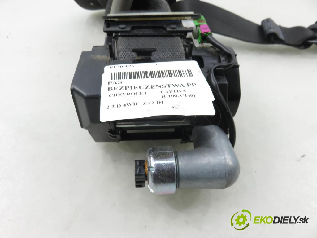 CHEVROLET CAPTIVA (C100, C140) SUV 2011 135,00 2.2 D 4WD 184 - Z 22 D1 2231,00 Držiak bezpečnostný PP 95473466 ; 20919346