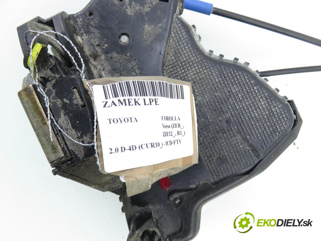 TOYOTA COROLLA Verso (ZER_, ZZE12_, R1_) VAN 2004 85,00 2.0 D-4D (CUR10_) - 1CD-FTV 1995,00 zámok