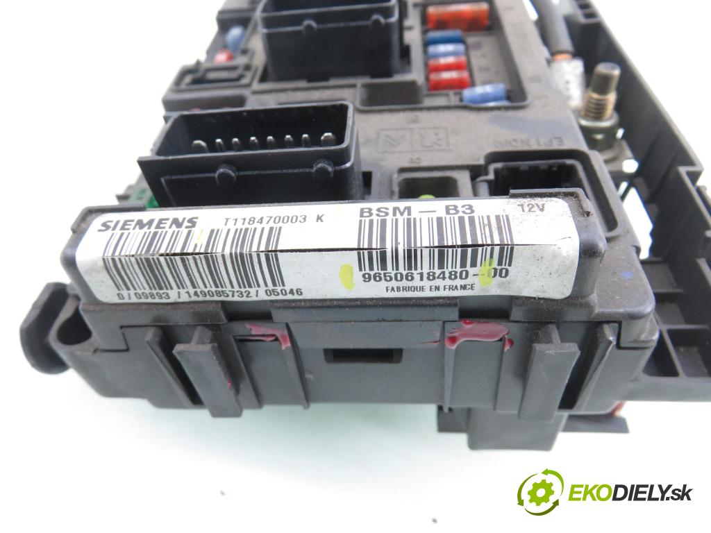 PEUGEOT PARTNER Combispace (5F) KOMBIVAN 2005 51,00 1.9 D - WJY (DW8B) 1868,00 MODUL BSM T118470003K ; 9650618480