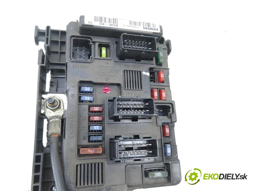 PEUGEOT PARTNER Combispace (5F) KOMBIVAN 2005 51,00 1.9 D - WJY (DW8B) 1868,00 MODUL BSM T118470003K ; 9650618480