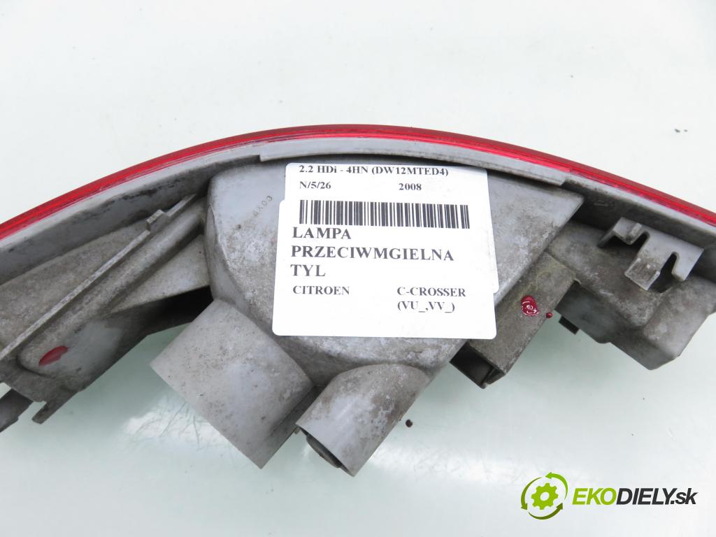 CITROEN C-CROSSER (EP_) SUV 2008 115,00 2.2 HDi 160 - 4HN (DW12MTED4) 2179,00 Svetlo A048333