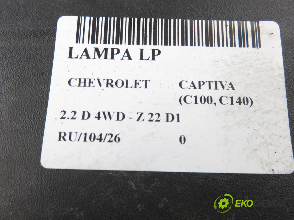 CHEVROLET CAPTIVA (C100, C140) SUV 2011 135,00 2.2 D 4WD 184 - Z 22 D1 2231,00 Svetlo LP