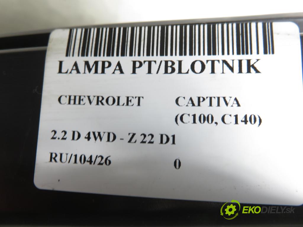 CHEVROLET CAPTIVA (C100, C140) SUV 2011 135,00 2.2 D 4WD 184 - Z 22 D1 2231,00 Svetlo pravé zadné 95905418