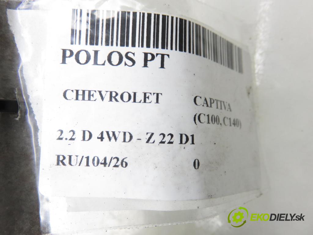CHEVROLET CAPTIVA (C100, C140) SUV 2011 135,00 2.2 D 4WD 184 - Z 22 D1 2231,00 Poloos pravé zadné