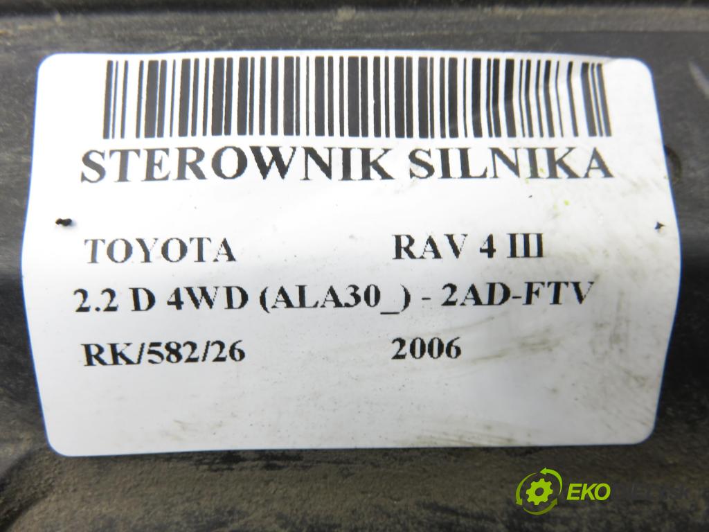 TOYOTA RAV 4 III (_A3_) SUV 2006 100,00 2.2 D 4WD (ALA30_) 136 - 2AD-FTV 2231,00 Riadiaca jednotka Motor 8966142C10 ; 1758007743