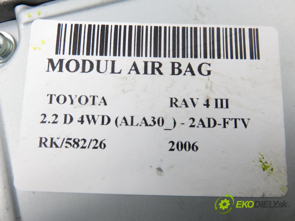 TOYOTA RAV 4 III (_A3_) SUV 2006 100,00 2.2 D 4WD (ALA30_) 136 - 2AD-FTV 2231,00 MODUL air BAG 8917042200