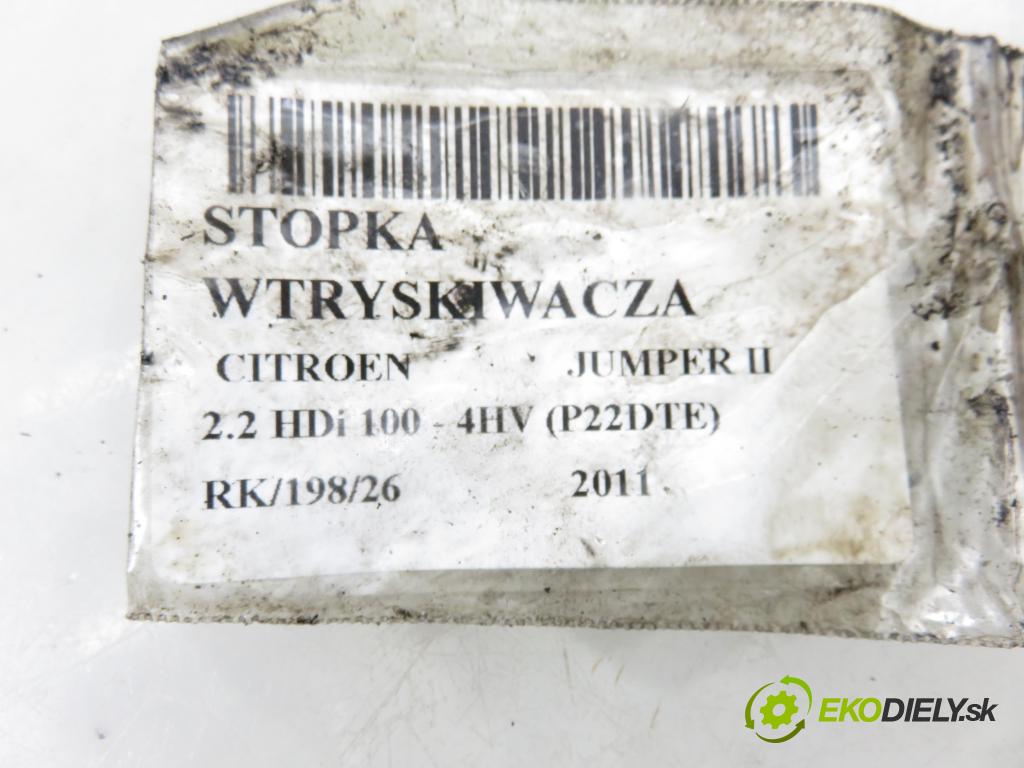 CITROEN JUMPER Skrzynia FURGON 2011 74,00 2.2 HDi 100 - 4HV (P22DTE) 2198,00 Stojan VSTREKOVAČ: 6C1Q9L535AD