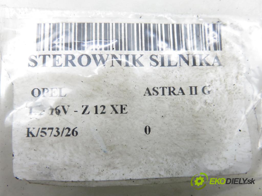 OPEL ASTRA G liftback (T98) HB 2000 55,00 1.2 16V - Z 12 XE 1199,00 řídící jednotka motora 0261206073 ; 09133262