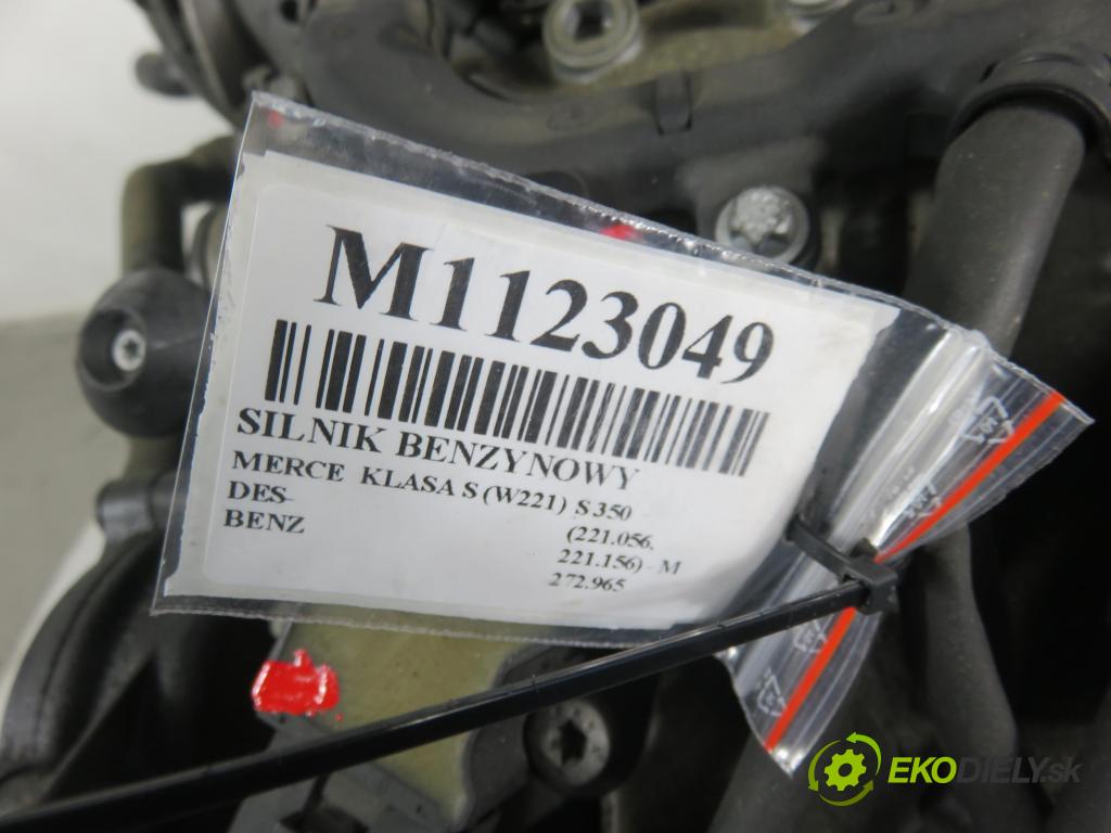 MERCEDES-BENZ KLASA S (W221) SEDAN 2008 200,00 S 350 (221.056, 221.156) - M 272.965 3498,00 Motor benz. M272965
