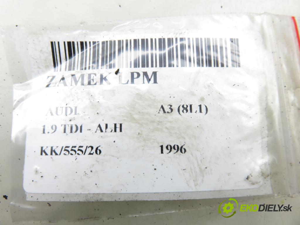 AUDI A3 (8L1) HB 1996 66,00 1.9 TDI 90 - ALH 1896,00 zámok LPM 8L1837015