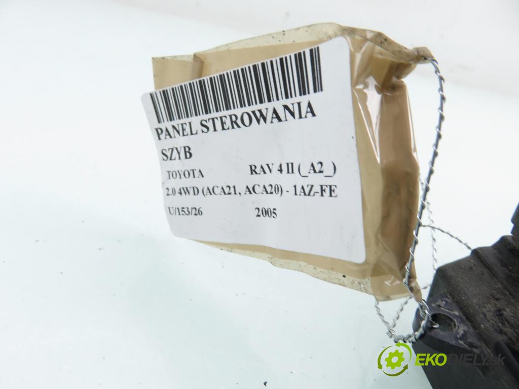 TOYOTA RAV 4 II (_A2_) SUV 2005 110,00 2.0 4WD 150 - 1AZ-FE 1998,00 Panel ovládania okien 8482042180