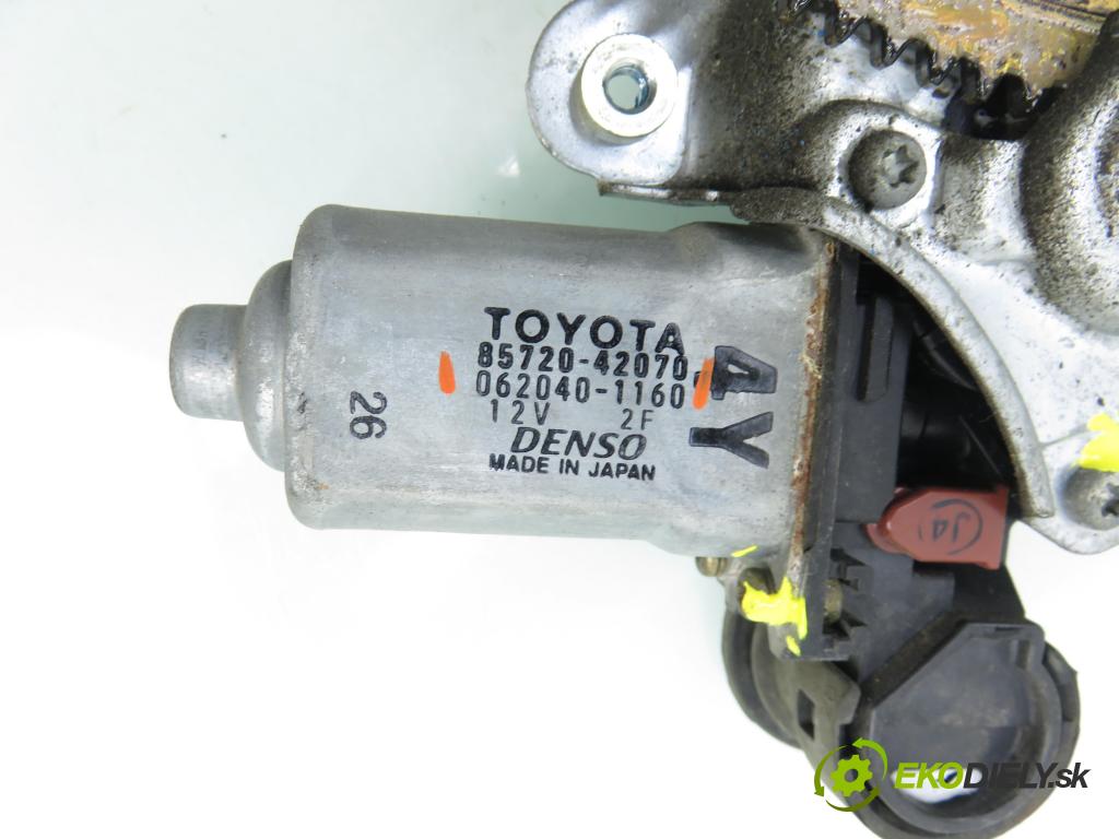 TOYOTA RAV 4 II (_A2_) SUV 2005 110,00 2.0 4WD 150 - 1AZ-FE 1998,00 Mechanizmus okien 8572042070 ; 0620401160