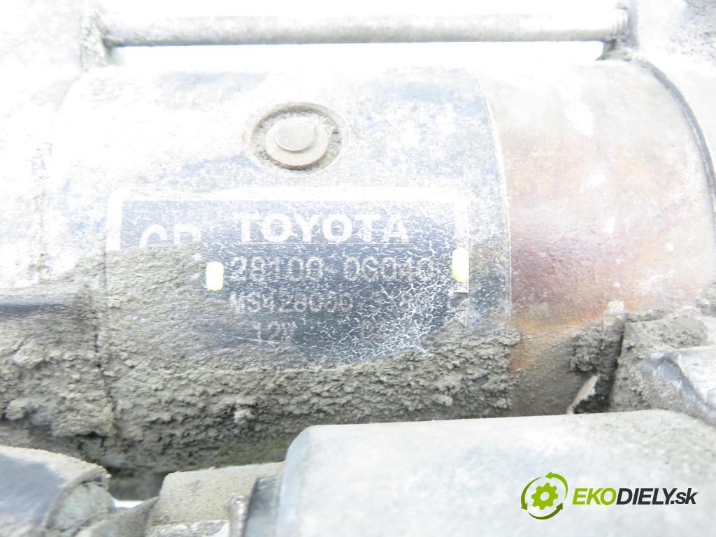 TOYOTA RAV 4 III (_A3_) SUV 2006 100,00 2.2 D 4WD (ALA30_) 136 - 2AD-FTV 2231,00 Štartér 281000G040 (Štartér)