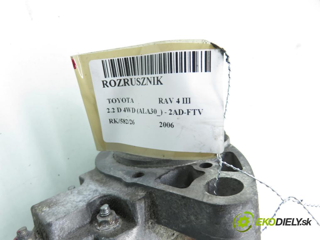 TOYOTA RAV 4 III (_A3_) SUV 2006 100,00 2.2 D 4WD (ALA30_) 136 - 2AD-FTV 2231,00 Štartér 281000G040 (Štartér)