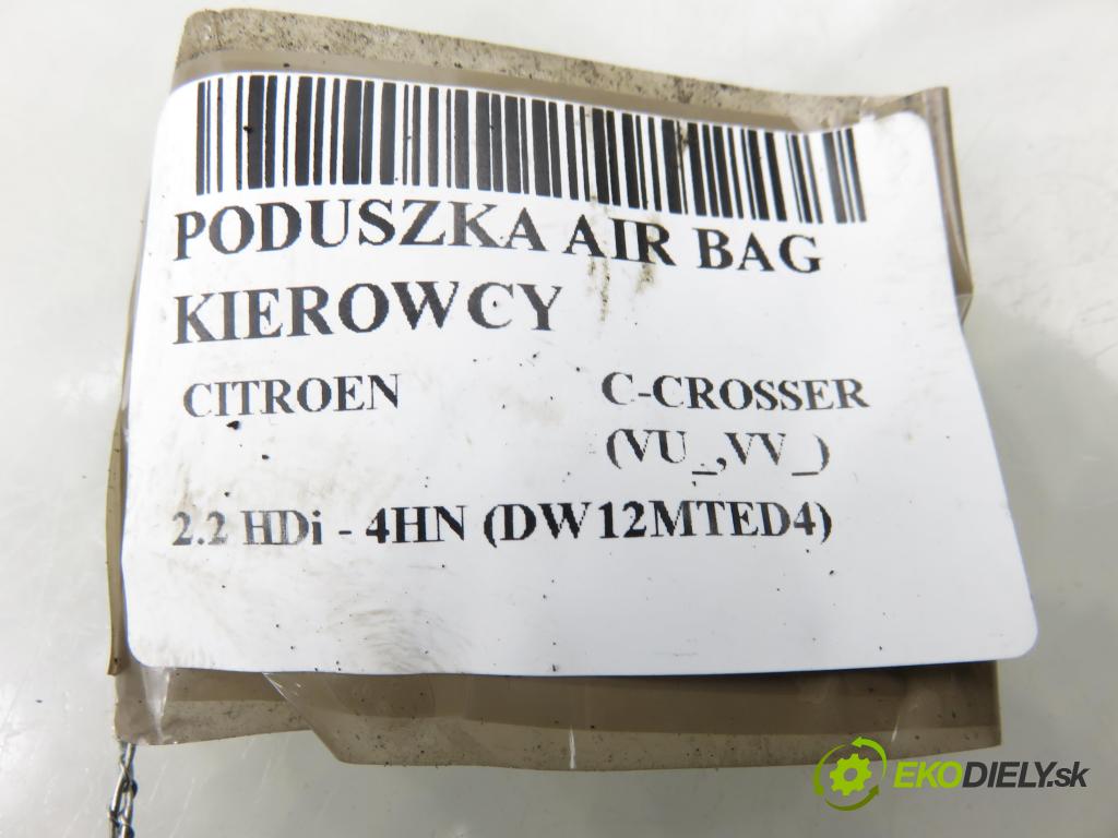 CITROEN C-CROSSER (EP_) SUV 2008 115,00 2.2 HDi 160 - 4HN (DW12MTED4) 2179,00 AirBag air BAG volantu 7030A141XA