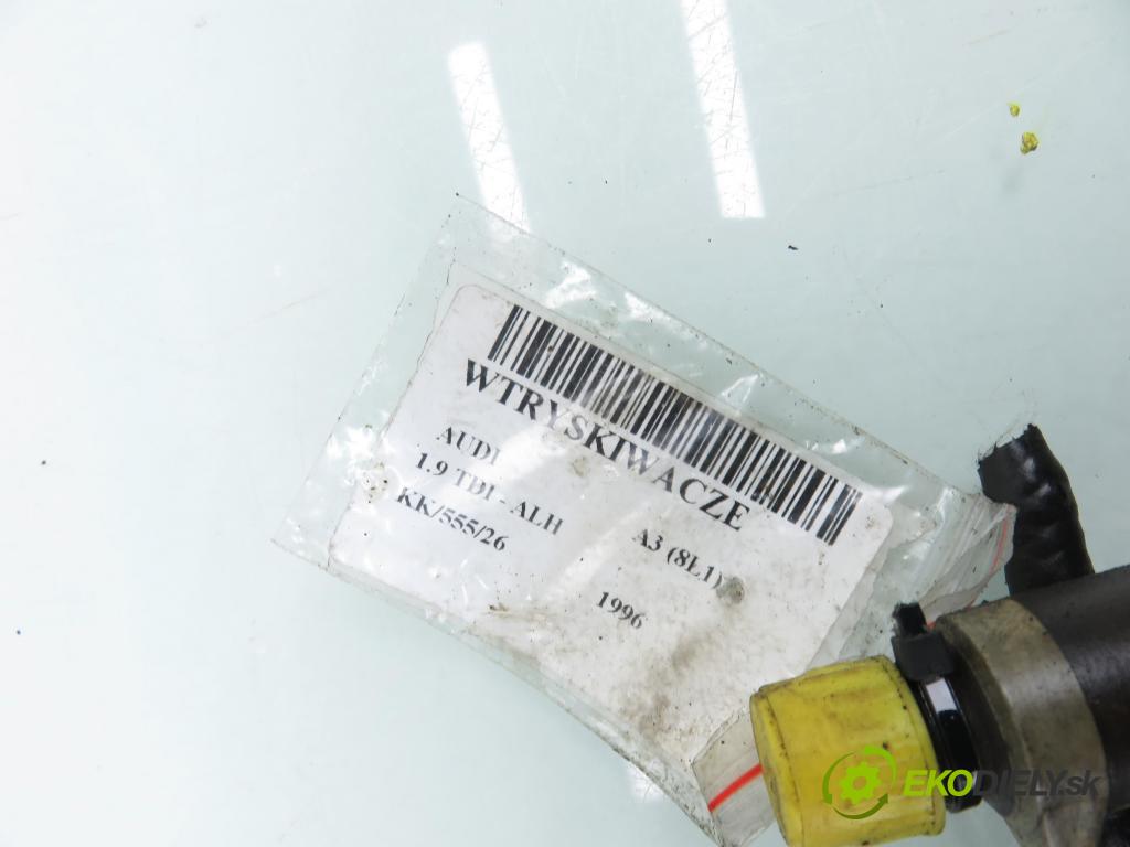 AUDI A3 (8L1) HB 1996 66,00 1.9 TDI 90 - ALH 1896,00 Vstrekovacie ventily 038130201F ; 038130201G (Vstrekovací ventil)