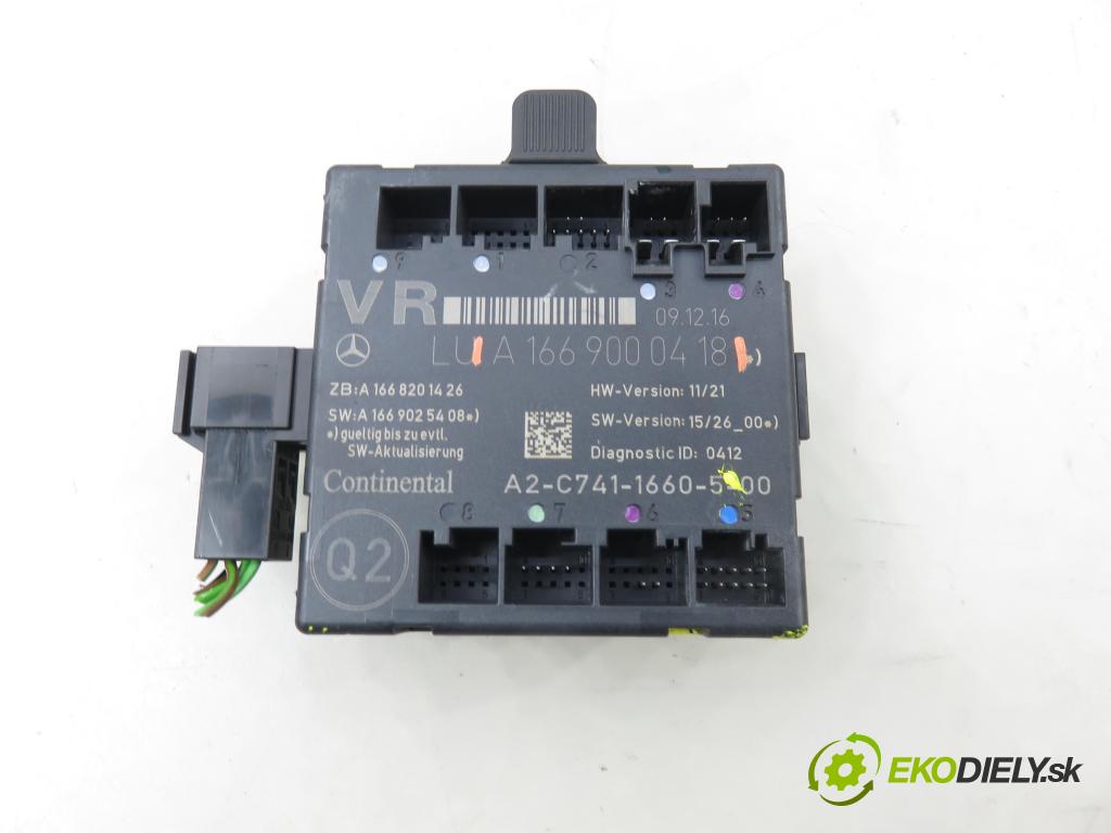 MERCEDES-BENZ KLASA A (W176) HB 2017 66,00 A 160 CDI / d (176.011) 90 - OM 607.951 1461,00 MODUL Dvere A1669000418