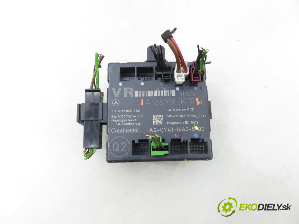 MERCEDES-BENZ KLASA A (W176) HB 2017 66,00 A 160 CDI / d (176.011) 90 - OM 607.951 1461,00 MODUL Dvere A1669000418