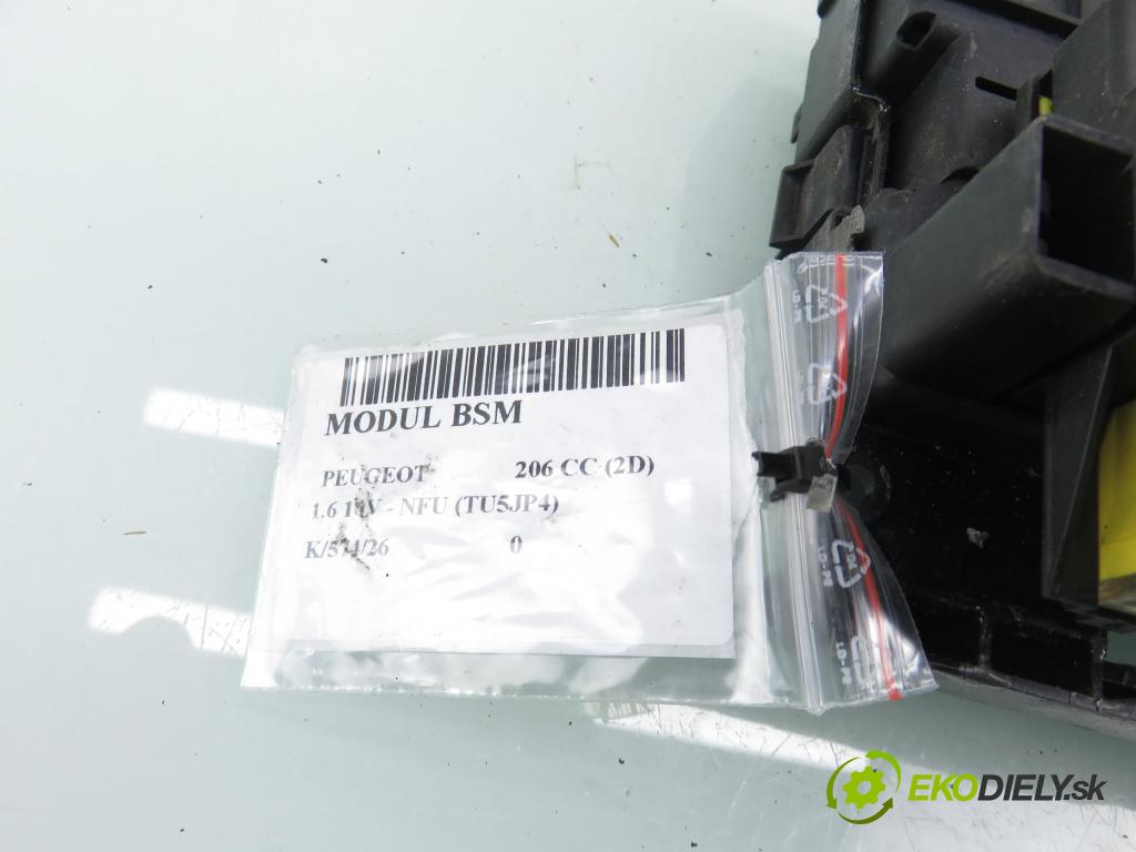 PEUGEOT 206 CC (2D) CABRIO 2006 80,00 1.6 16V - NFU 1587,00 MODUL BSM 9657608580