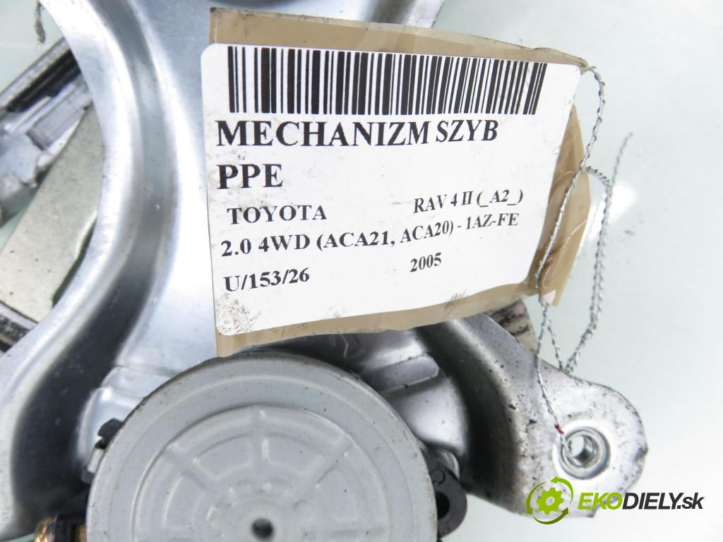 TOYOTA RAV 4 II (_A2_) SUV 2005 110,00 2.0 4WD 150 - 1AZ-FE 1998,00 Mechanizmus okien 8571042070