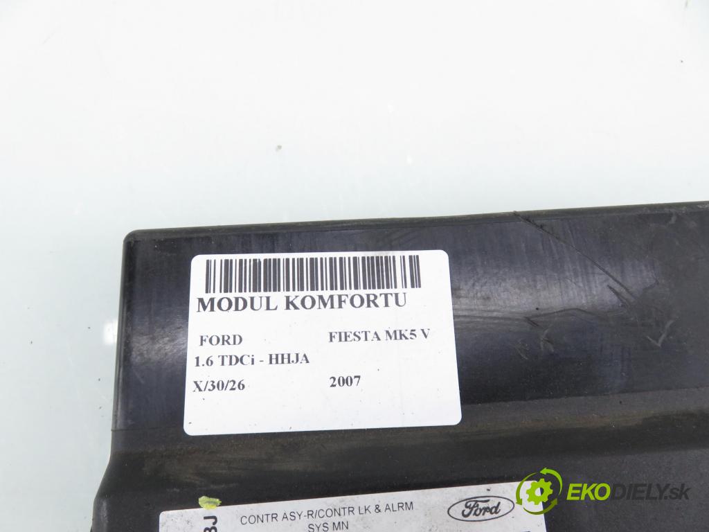 FORD FIESTA V (JH_, JD_) HB 2007 66,00 1.6 TDCi - HHJA 1560,00 MODUL komfortu 6S6T15K600BJ ; 5WK488541
