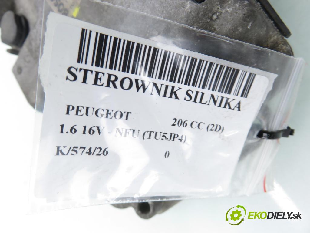 PEUGEOT 206 CC (2D) CABRIO 2006 80,00 1.6 16V - NFU 1587,00 Riadiaca jednotka Motor 9661383980 ; 0261208901 ; 9652552380